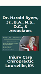 Mobile Screenshot of injurycarechiropractic.com